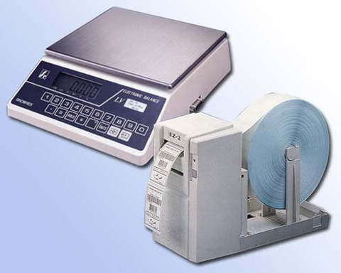 球頭專用標籤秤